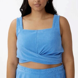 Cotton on women's curve sweat to swim vestlette